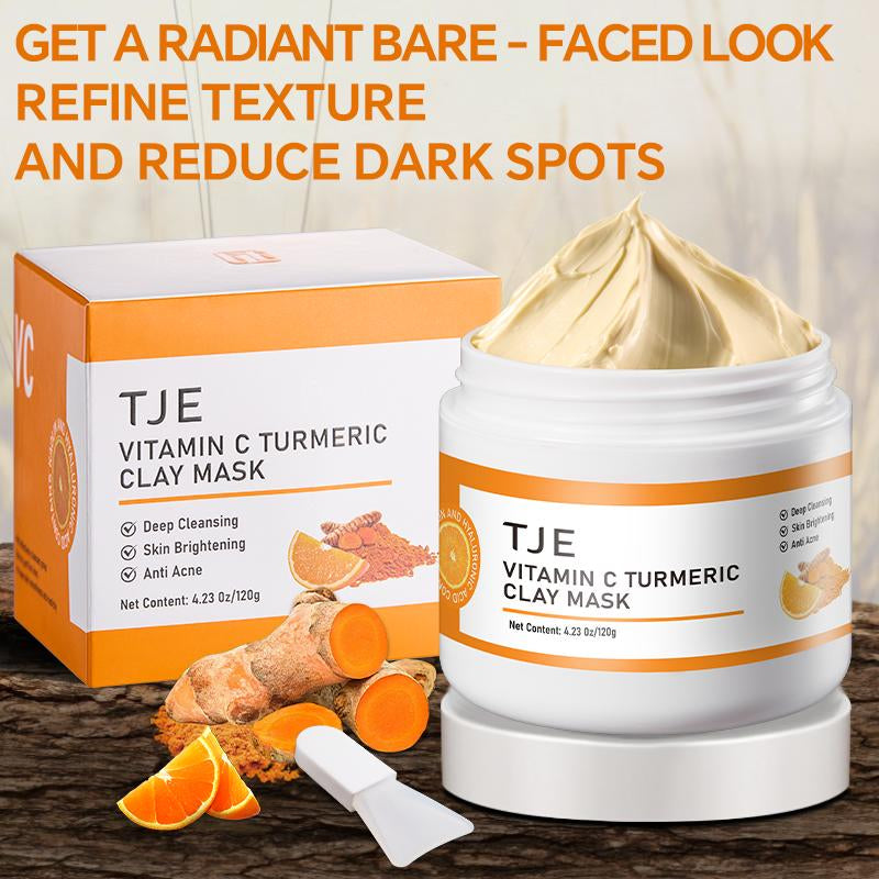 TJE Clay Mask – Clear, Firm & Glow ✨ Deep Pore Cleanse Without Irritation