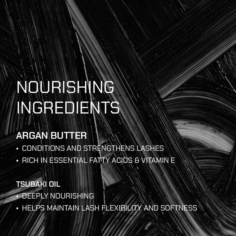 Radiant Professional Lengthening Mascara – Fiber Lash Smudge Proof Mascara Volume and Length– Cruelty-Free Natural Wax Formula with Silicone Brush - (0.43 Oz)