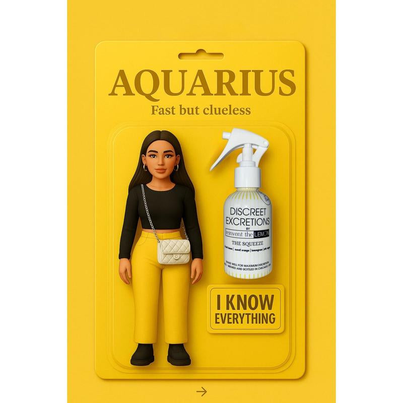 Discreet Excretions Toilet Spray | the Squeeze