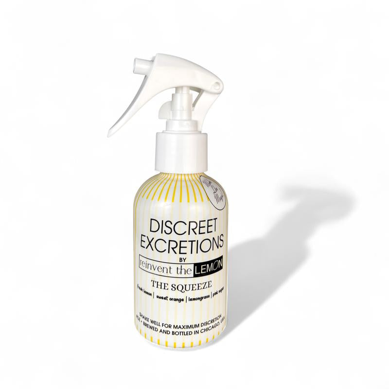 Discreet Excretions Toilet Spray | the Squeeze