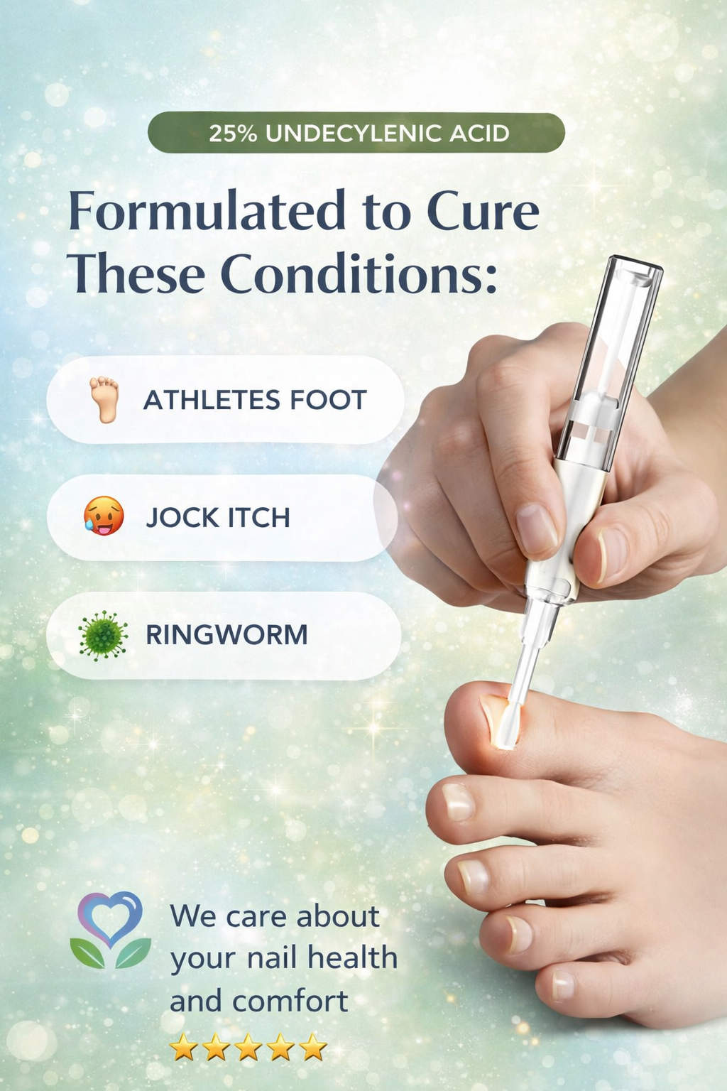 ✨ Precision Foot & Nail Care Pen – Targeted Treatment Made Easy ✨