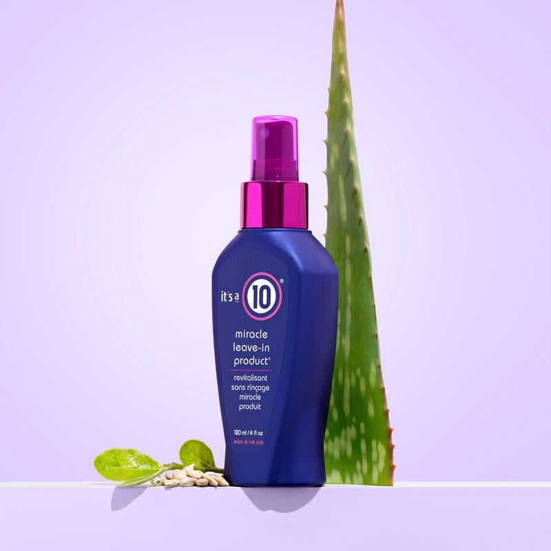 ✨💖 It’s a 10 Miracle Leave-In + Detangling Brush Duo – Smooth, Shiny, Tangle-Free Hair in One Easy Step 💖✨