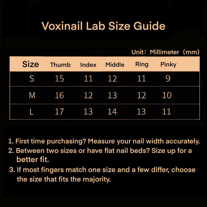 Voxinail Lab | Ethereal Garden | 10PCS 100% Handmade Press-On Nails | Reusable, Salon Quality