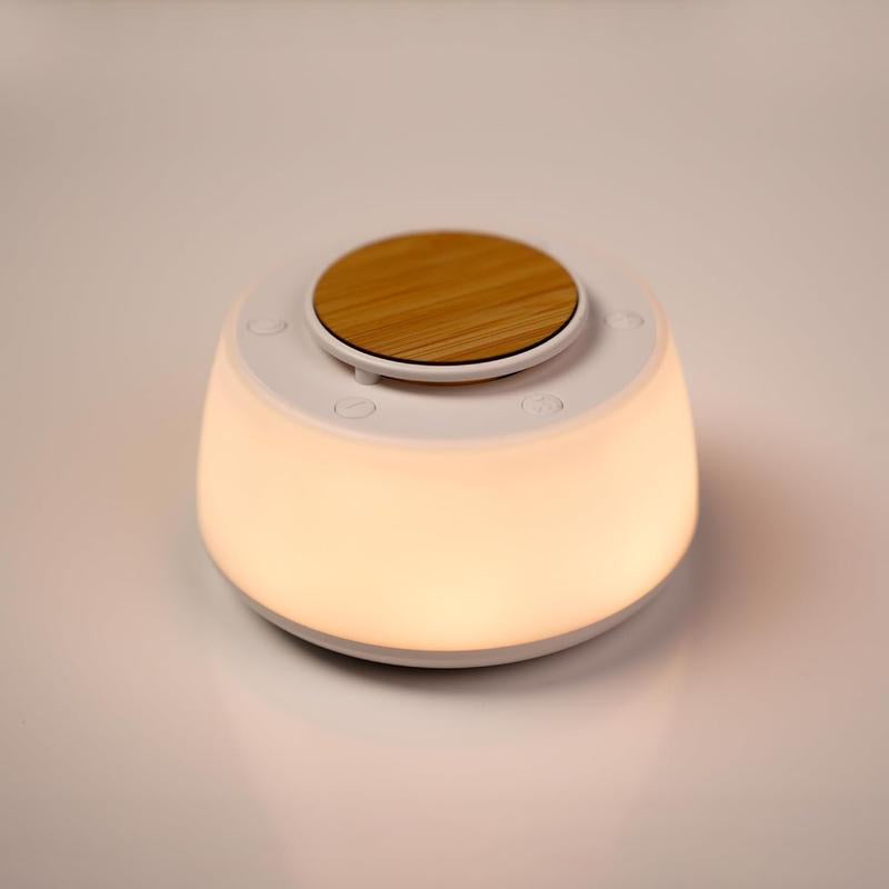 ✨ AUGE LIGHT 4-in-1 Sleep Sound Machine – Soothing White Noise & Night Light for Deeper, Calmer Sleep Anywhere 😴🌙