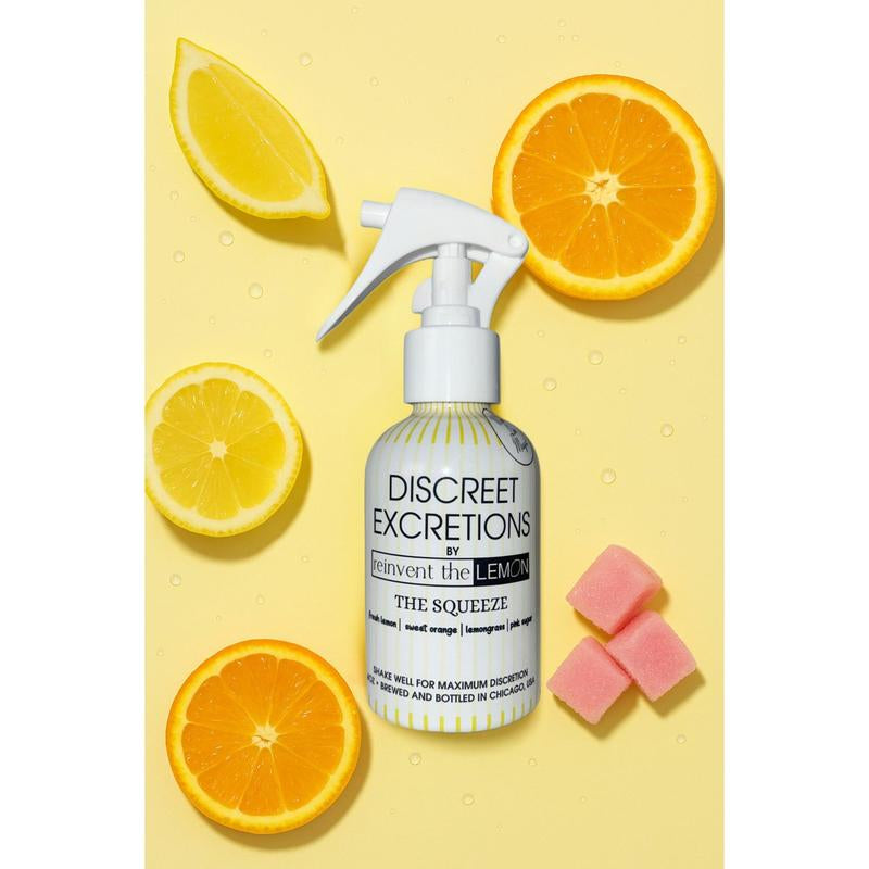 Discreet Excretions Toilet Spray | the Squeeze