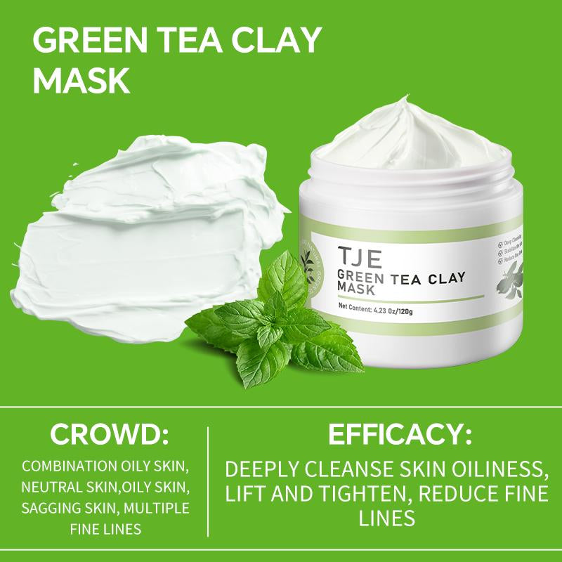 TJE Clay Mask – Clear, Firm & Glow ✨ Deep Pore Cleanse Without Irritation