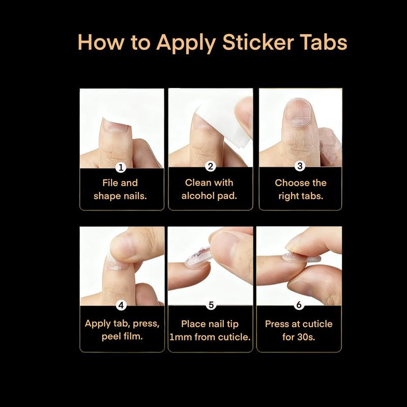 Voxinail Lab | Ethereal Garden | 10PCS 100% Handmade Press-On Nails | Reusable, Salon Quality